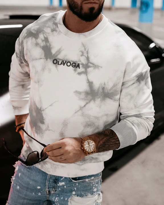 Bluza męska OLAVOGA COLM 2024 szara - UNI