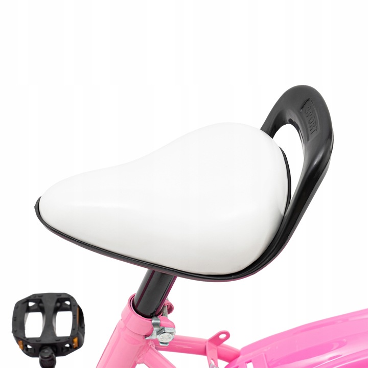 16-calowy różowy rower dziecięcy