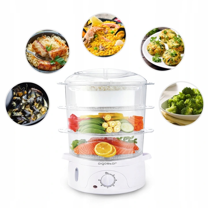 Aigostar Fitfoodie 30CFO 800W - Parowar do gotowania