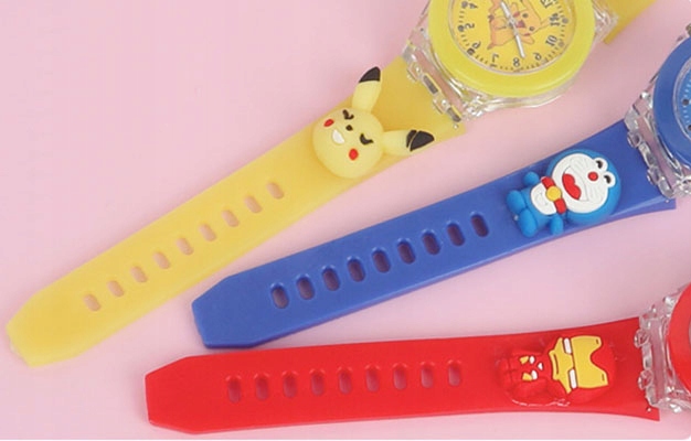 zegarek dziecięcy wskazówkowy LED dla dzieci POKEMONY świecący PIKACHU