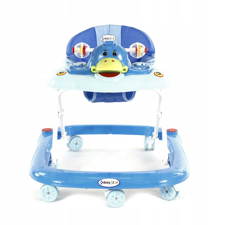 JEŹDZIK CHODZIK INTERAKTYWNY DLA DZIECI REGULACJA WYSOKOŚCI PCHACZ 3 KOLORY