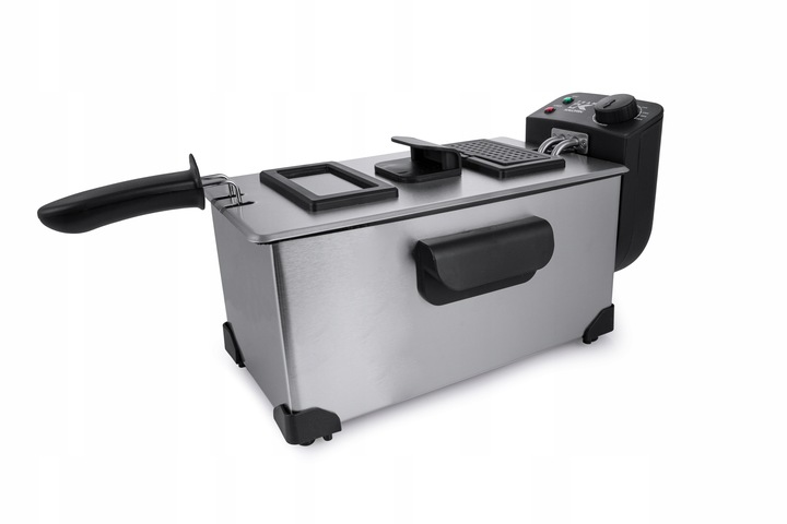 FRYTKOWNICA FRYTOWNICA POJEMNA 3,0L MOC 2200 INOX