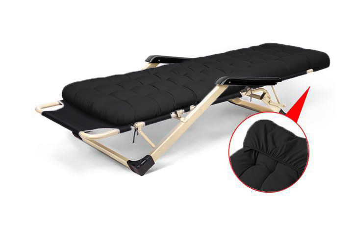 LEŻAK OGRODOWY FOTEL PODUSZKA PLAŻOWY TURYSTYCZNY ROZKŁADANY WYGODNY MOCNY