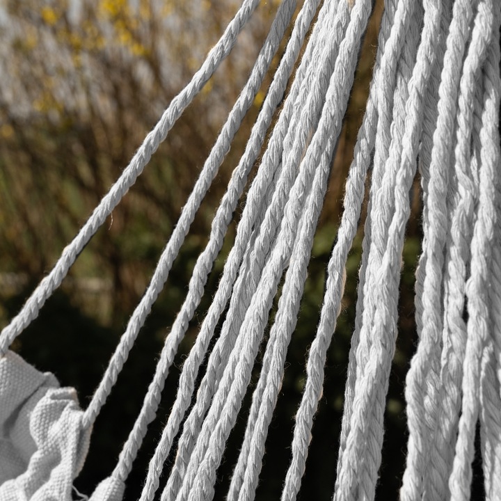 HAMAK - KRZESŁO BRAZYLIJSKIE SZARE GARDLOV