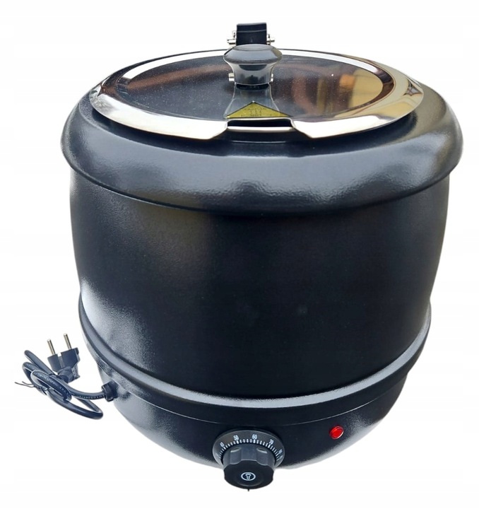 Kociołek podgrzewacz do zup bemar warnik 10l 400W nie przypala 2 ścianki