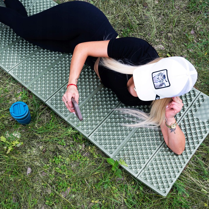 KARIMATA MATA TERMICZNA IZOLACYJNA SKŁADANA DO SPANIA TURYSTYCZNA NA BIWAK