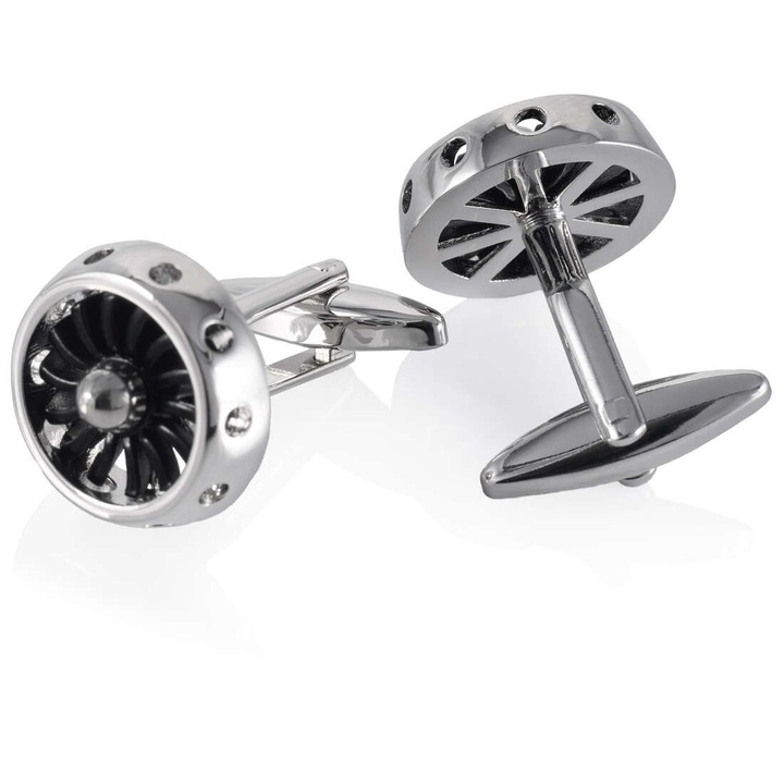 Spinki do mankietów Silnik Odrzutowy X2 N355