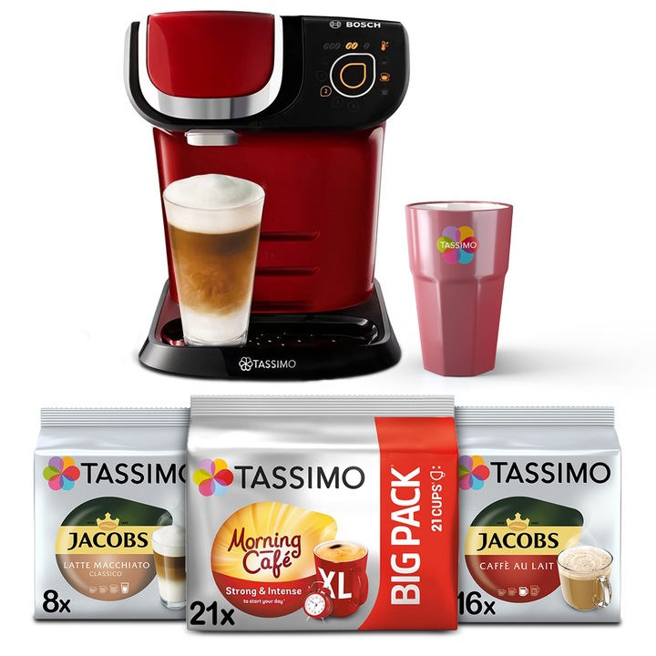 Ekspres kapsułkowy 3x Tassimo Bosch Tassimo My Way + kubek Tassimo GRATIS!