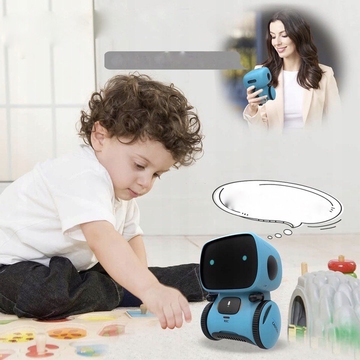 Robot Interaktywna Zabawka Sterowany Głosem, MINI, Edukacyjny, Dla Chłopca