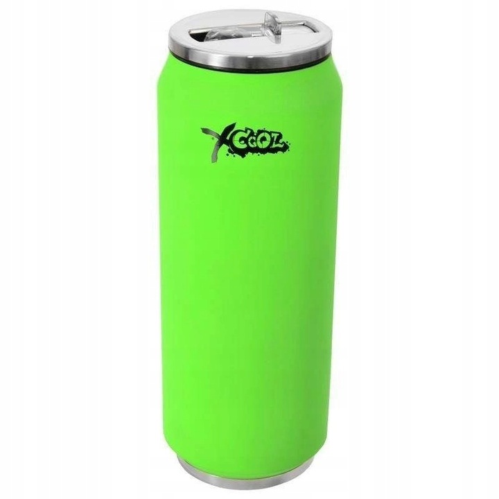 BIDON KUBEK TERMICZNY TERMOS ZIELONY PUSZKA 0,5L