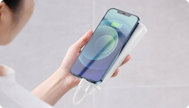 POJEMNY MOCNY POWER BANK POWERBANK BASEUS 20000MAH 3x USB USB-C 3A PD 15W