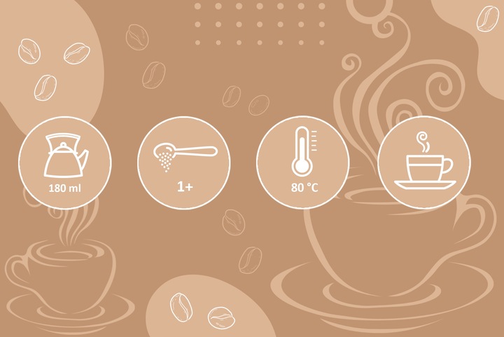 Napój Kawowy Kawa Cappuccino Waniliowe 1KG Puszysta Pianka Vending Mokate