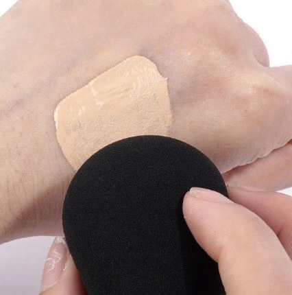 Gąbki Gąbka Do Makijażu Zestaw Make-up Puszek Trójkąt Gąbeczka Blender 12el