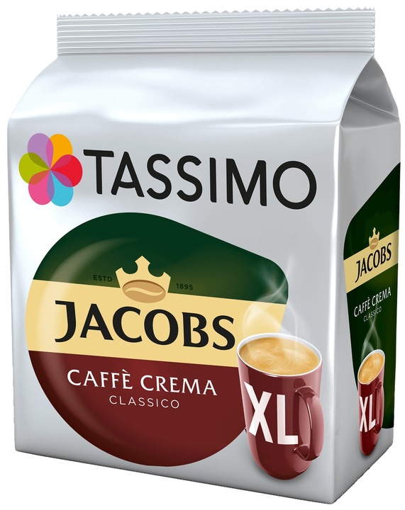 Kapsułki 5 x 16 TASSIMO Caffe Crema Classico XL