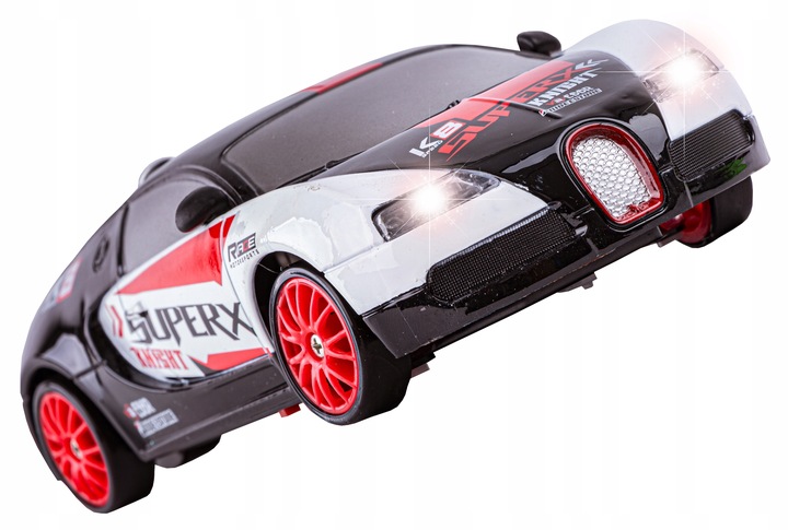 ZESTAW BUGATTI Samochód zdalnie STEROWANY RC Auto na PILOTA do DRIFTU 4x4