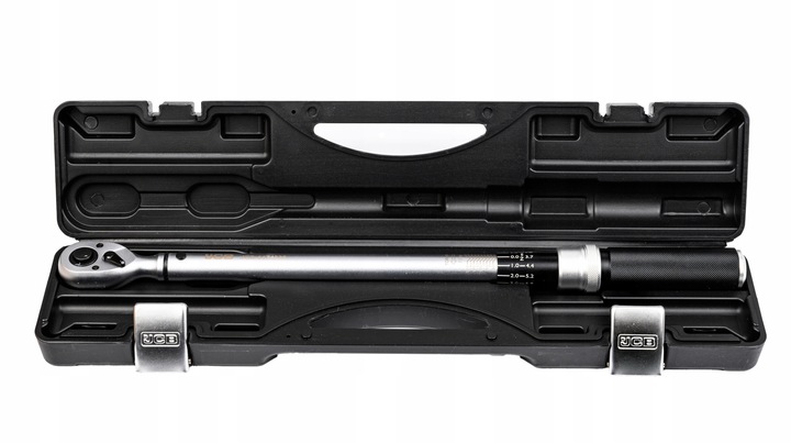 KLUCZ DYNAMOMETRYCZNY Z BLOKADĄ CERTYFIKAT KALIBRACJI ETUI 40-220NM 1/2 JCB