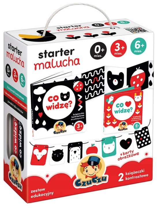 CzuCzu Starter malucha Co widzę 0-3-6 mies.+