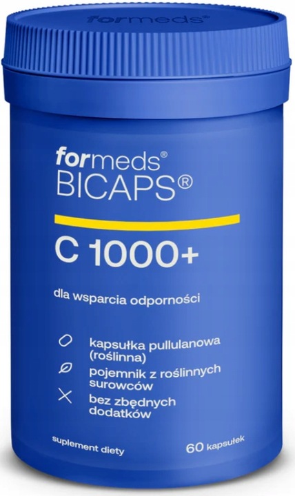 Bicaps C 1000+ witamina C 60 kapsułek FORMEDS