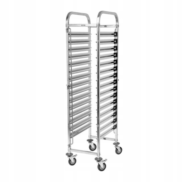 WÓZEK TRANSPORTOWY NIERDZEWNY SKŁADANY DO POJEMNIKÓW GN 1/1 YATO YG-09070