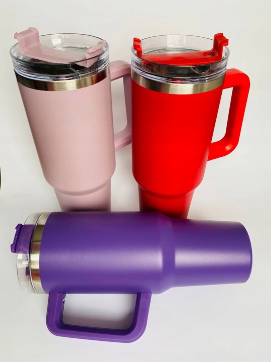 Kubek termiczny ze słomka kubki termiczne na kawę herbatę na napoi zimne