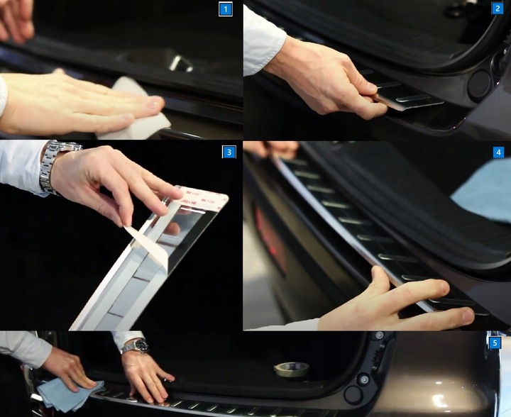 LISTWA STALOWA NAKŁADKA NA ZDERZAK TYŁ VW VOLKSWAGEN TIGUAN III od 2024 r