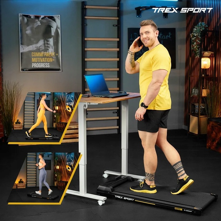 Bieżnia elektryczna domowa treningowa pod łóżko walkingpad AERO Trex Sport