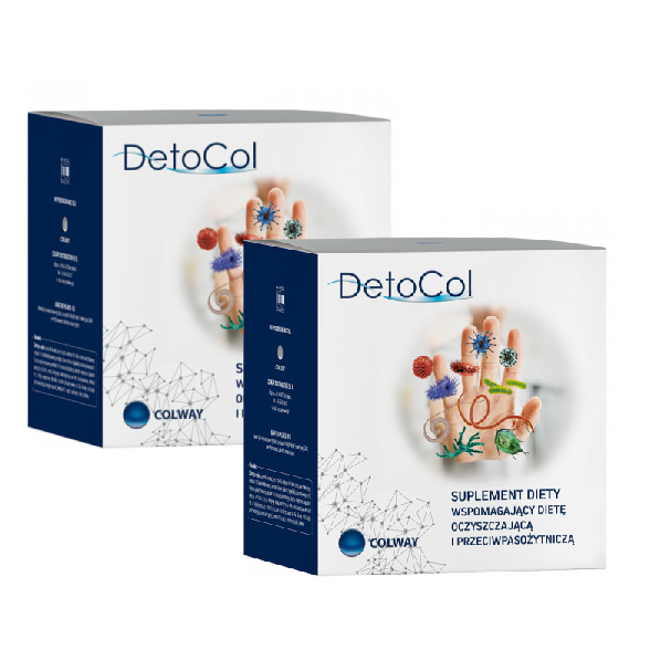 2x DetoCol kapsułki 90 szt. - Suplement diety Colway