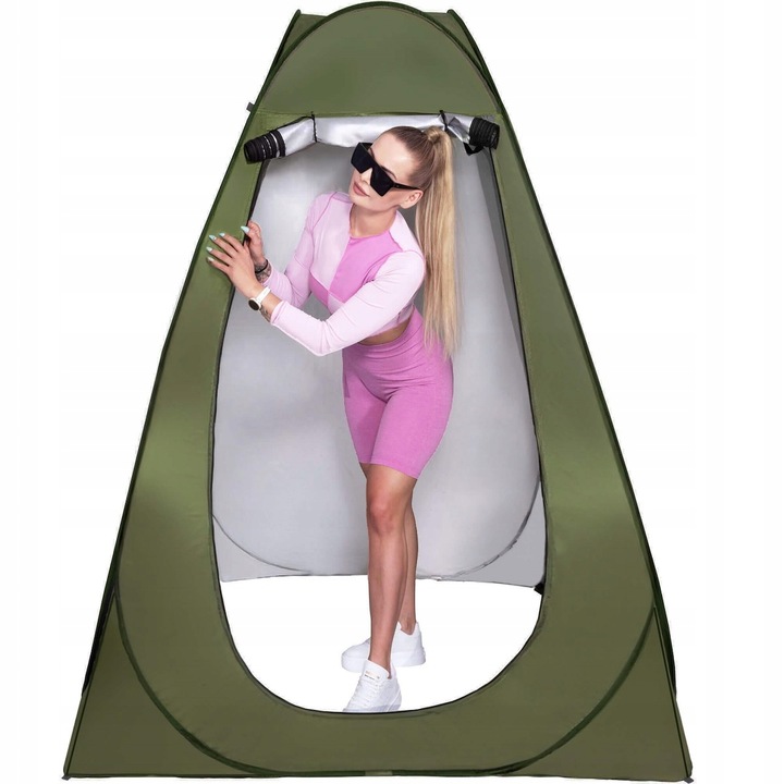 NAMIOT NA PRYSZNIC TOALETA WC PRZEBIERALNIA PRZENOŚNA KEMPINGOWY PLAŻOWY