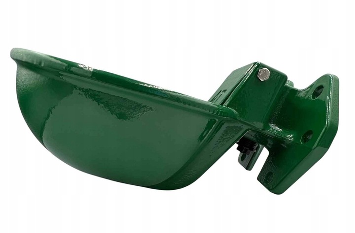 SOLIDNE POIDŁO MISKOWE ŻELIWNE DLA BYDŁA KONI 2 LITRY SZEROKI JĘZYK TYP 105