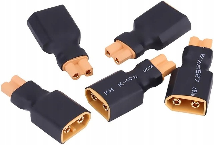 5 stk Adapter Plug Converter Bateria XT30 do XT60