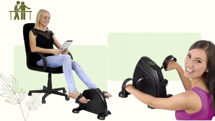 ROWEREK ROTOR DO REHABILITACJI KOŃCZYN RĄK I NÓG TRENINGOWY ROWER LCD