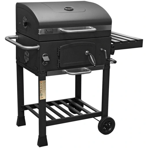 GRILL OGRODOWY CARBO WĘGLOWY RUSZT ŻELIWNY DUŻY XXL