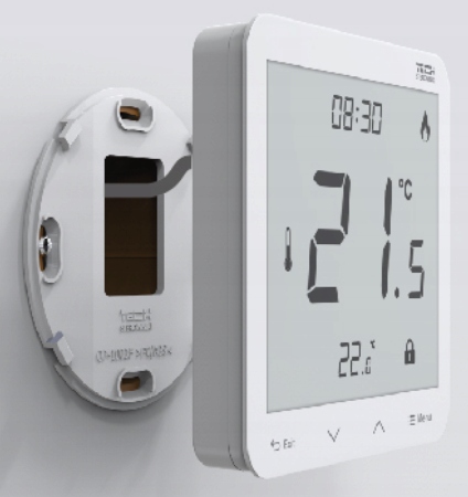 STEROWNIK REGULATOR TERMOSTAT POKOJOWY BIAŁY R-12S DO LISTWY L-X WG.11.0669