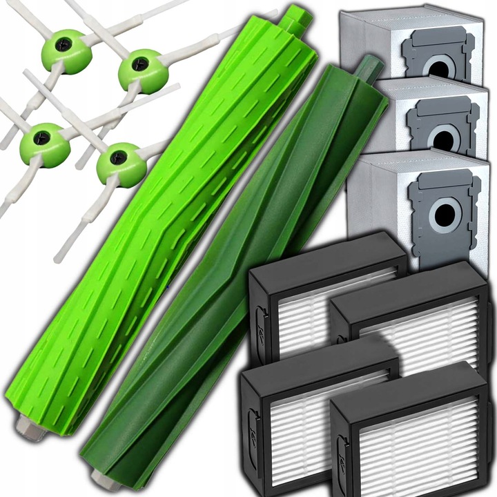 Szczotki Filtry Worki Wałki do iRobot Roomba i3 i4 i5 i6 i7 i8 j7 + PLUS