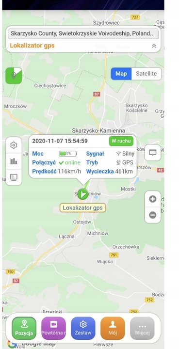 Lokalizator GPS odcięcie paliwa pojazdu przekaźnik