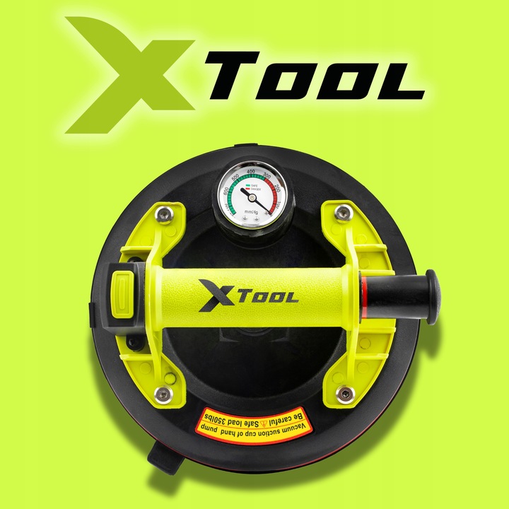 PRZYSSAWKA DO PŁYTEK PRÓŻNIOWA Z POMPKĄ MANOMETR UCHWYT do SZYB GLAZURY 120