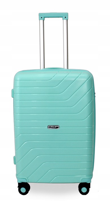 LEKKA WALIZKA PODRÓŻNA PP WYTRZYMAŁA XL MOCNA ŚREDNIA WALIZKA ALUMINIUM