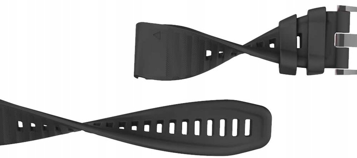 CZARNY Pasek Garmin FENIX 6X PRO QuickFit 26mm