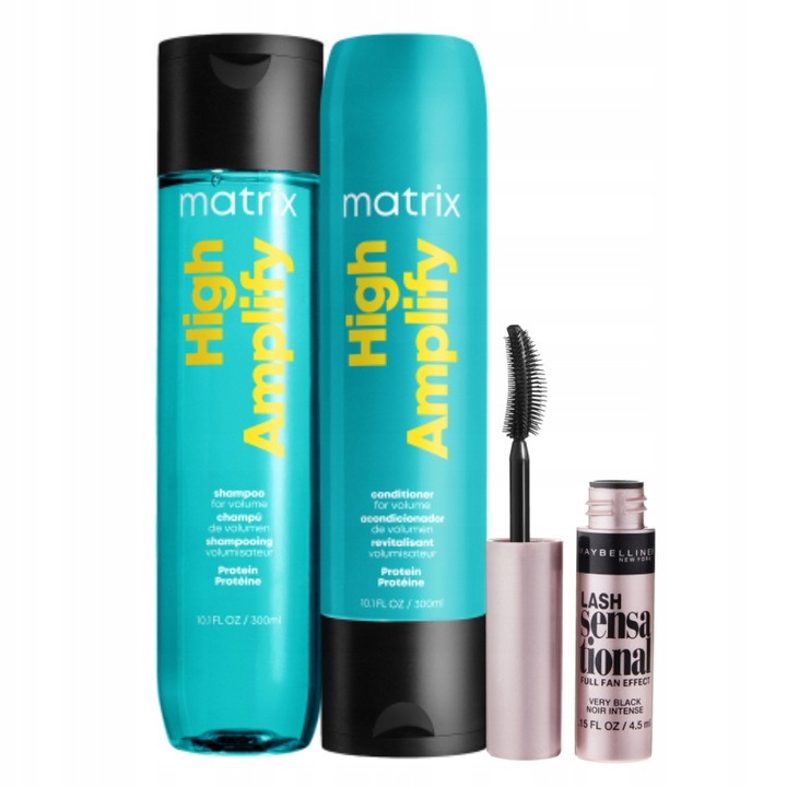 Matrix High Amplify szampon, odżywka do włosów cienkich ZESTAW + GRATIS