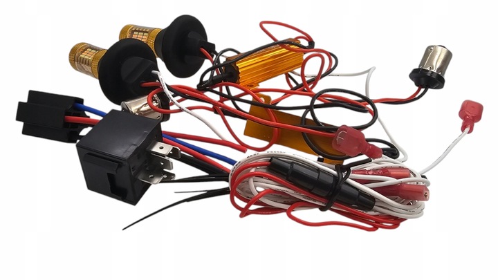 KIERUNKOWSKAZY LED PY21W BAU15S 1156 DRL ŚWIATŁA DZIENNE 2w1 ULTRA MOCNE