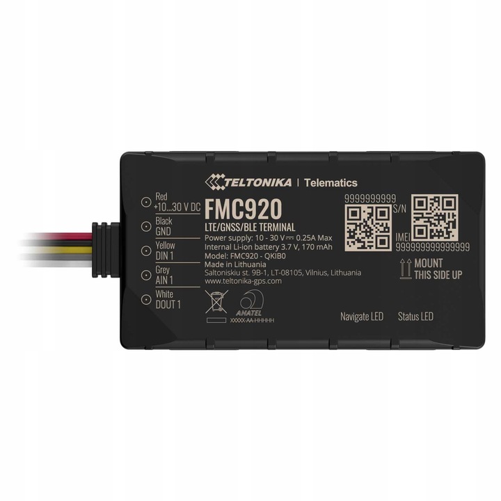 Teltonika FMC920 lokalizator GPS tracker bluetooth