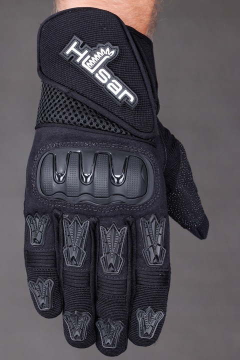 MOCNE TEKSTYLNE RĘKAWICE MOTOCYKLOWE HUSAR MX1 L