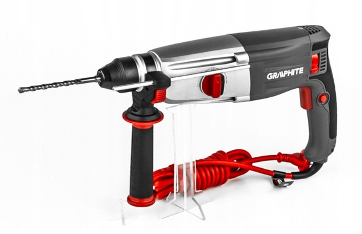 GRAPHITE Młotowiertarka SDS Plus 4 funkcje 800W 3,2J w walizce 58G529