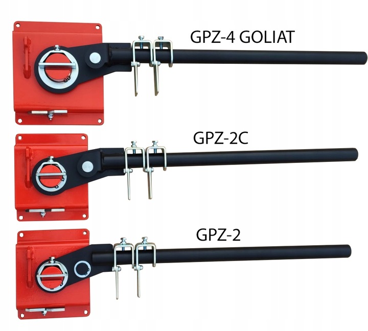 Giętarka GPZ-4 GOLIAT 6-16mm do haków, do prętów, do strzemion