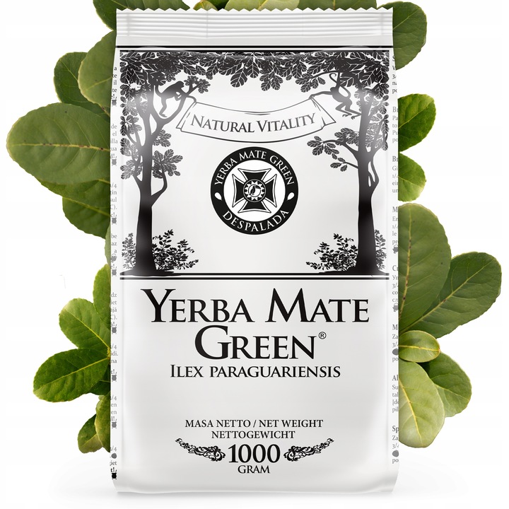 Yerba Mate Green DESPALADA 1kg sin palo 1000g