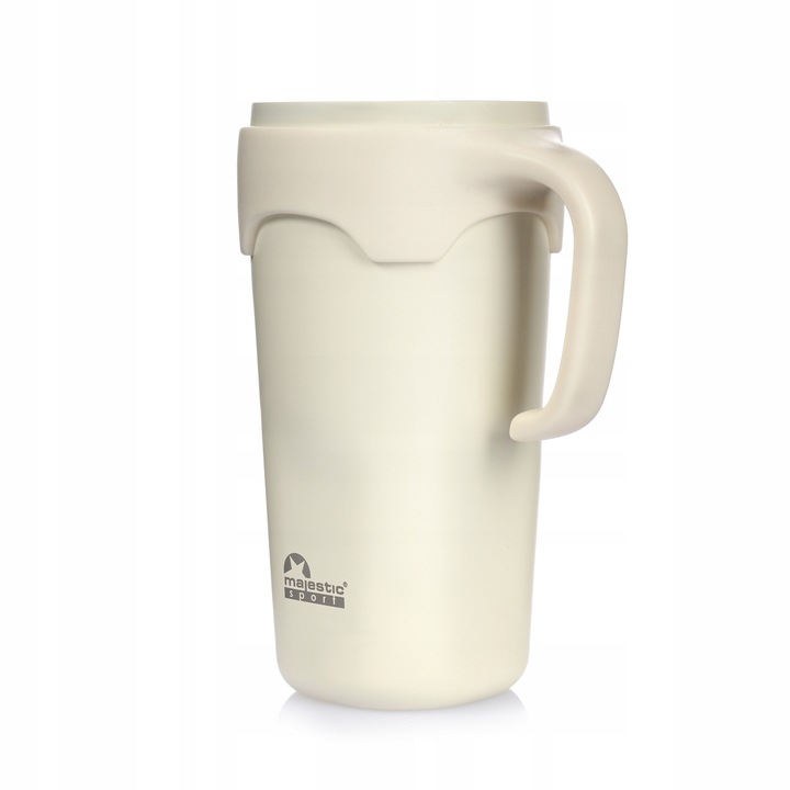 Kubek Termiczny Ze Słomką Majestic Sport Jelly 650 ml Biały