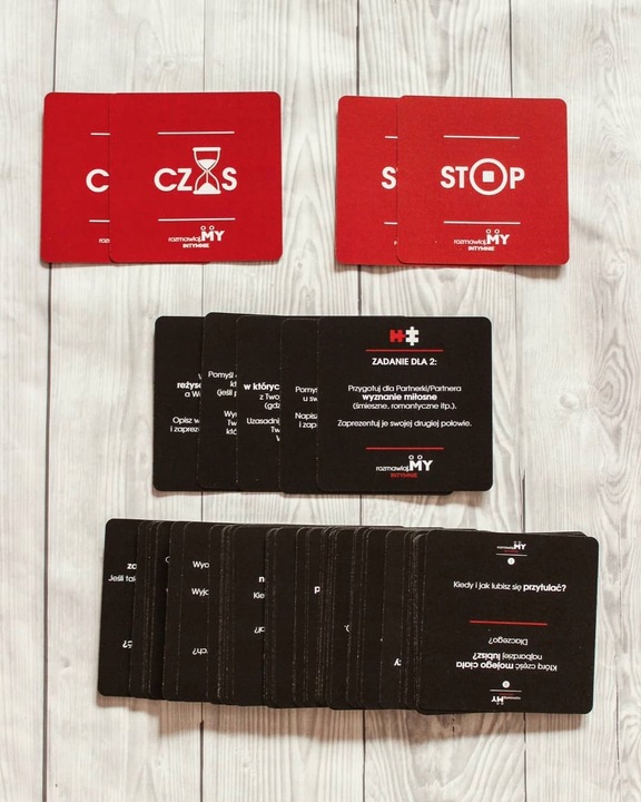 WALENTYNKI GRA EROTYCZNA dla par Rozmawiaj.MY Intymnie rozpalcie emocje!