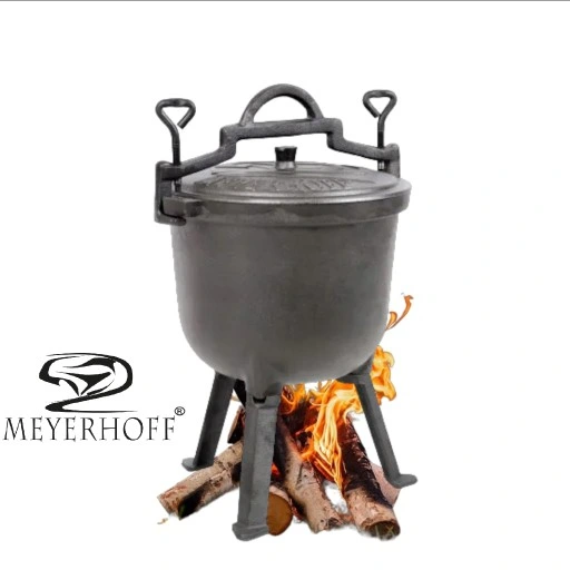 Kociołek EMALIOWANY żeliwny 4L + GRATIS ŁYŻKA