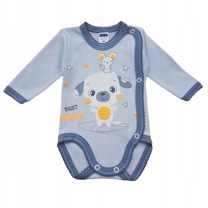 Body kopertowe zestaw 5 sztuk r. 56 bawełna