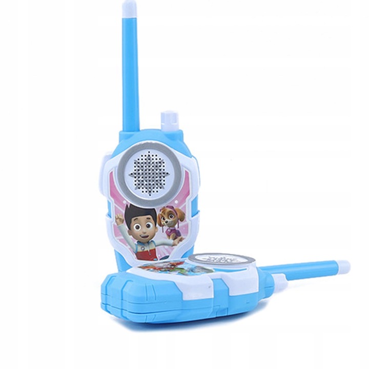 PSI PATROL ZESTAW DO ZABAWY ZEGAREK Z PROJEKTOREM SKYE + 2x WALKIE TALKIE